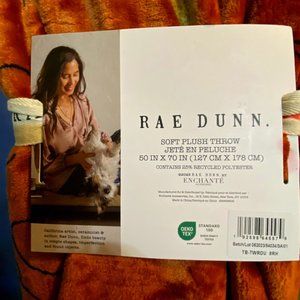 NWT - Rae Dunn Halloween Super Comfy Throw Blanket “HOCUS POCUS” 50x70